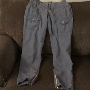 Skinny Cargo Scrub Pants